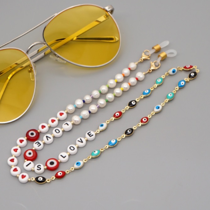 Evil Eye Glass Chains Eyewear Strap Mask Chain Lanyard 